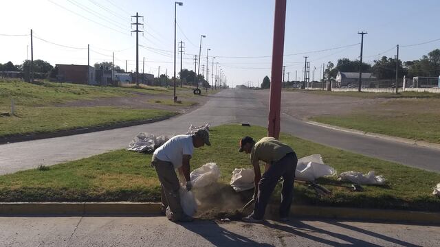 Informe semanal de los trabajos de Higiene Urbana en Tres Arroyos