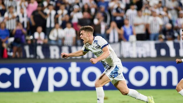Los goles le dieron un espaldarazo a Federico Girotti, para seguir en la ofensiva de Talleres en un partido crucial (Prensa Talleres).