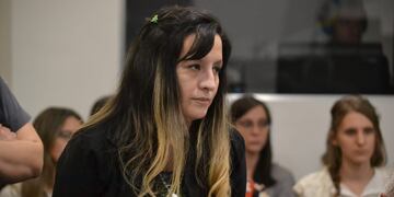 Karen Oviedo, conocida como "la envenenadora de Guaymallén" fue hallada culpable de asesinar a su pareja Rolando Aquino y a su hijastro Elián Aquino. Irá a prisión perpetua. - Gentileza / Ministerio Público Fiscal
