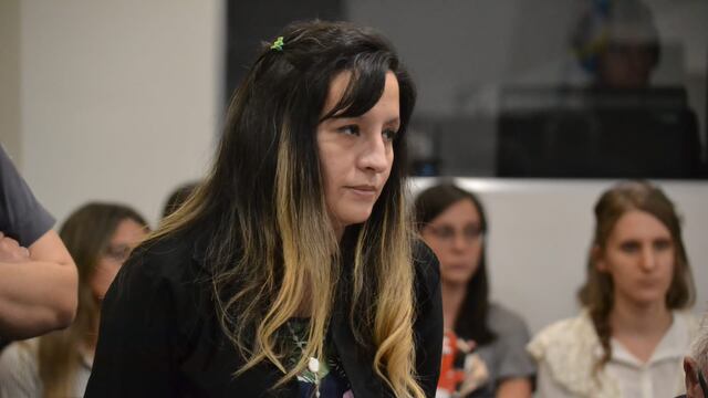 Karen Oviedo, conocida como "la envenenadora de Guaymallén" fue hallada culpable de asesinar a su pareja Rolando Aquino y a su hijastro Elián Aquino. Irá a prisión perpetua.  - Gentileza / Ministerio Público Fiscal