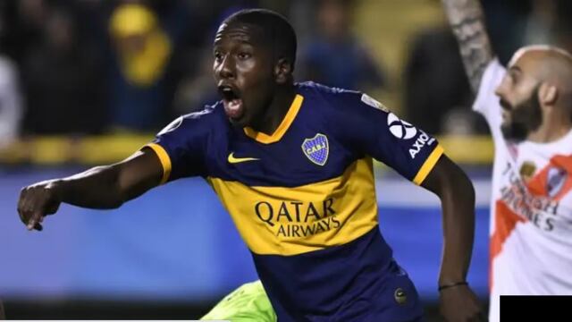 Jan Hurtado metió el gol de la última victoria de Boca sobre River en La Bombonera.
