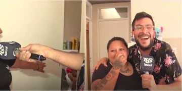 Estaba en el baño y ocurrió algo insólito: le abrieron la puerta y salió en vivo en la televisión sanjuanina.