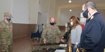 La Secretaria de Defensa visitó la Base Naval Puerto Belgrano