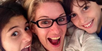 Yanina Latorre es madre de Lola y Dieguito.