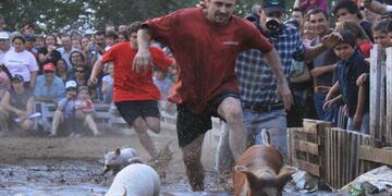 Piden prohibir los juegos del “chancho enjabonado” y la corrida de gallinas en Malargüe.