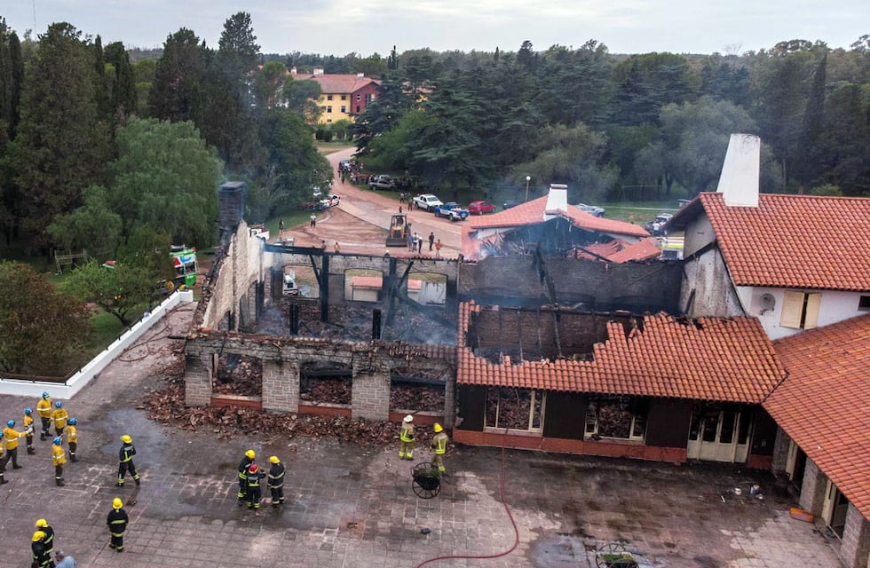 Tragedia en Embalse: encontraron muerto a un operario por el incendio en el Hotel de la Unidad Turística