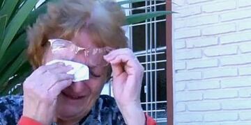 Tita, la abuela de Julián Álvarez.
