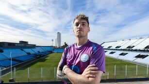 Thiago Cardozo es el nuevo arquero de Belgrano (Prensa Belgrano).