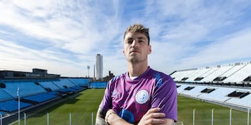 Thiago Cardozo es el nuevo arquero de Belgrano (Prensa Belgrano).