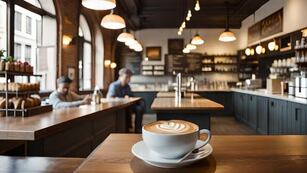 Cafeterías para desayunar o merendar este invierno en Córdoba. Imagen ilustrativa - Freepik