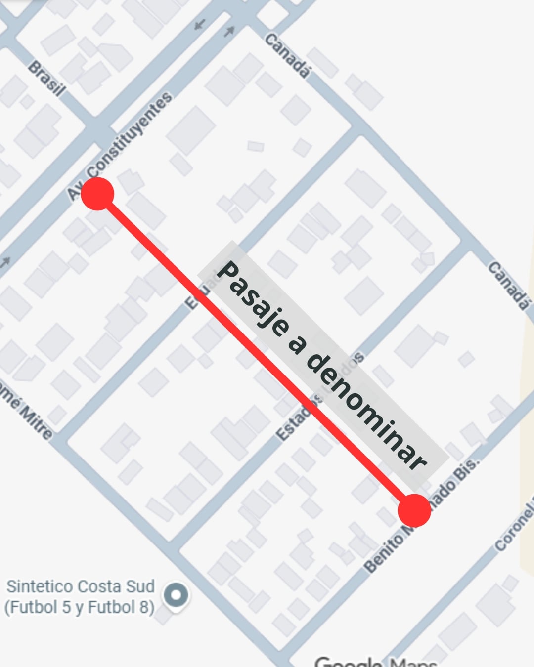 Consulta Popular: nombramiento de las sendas peatonales del Barrio Obrero