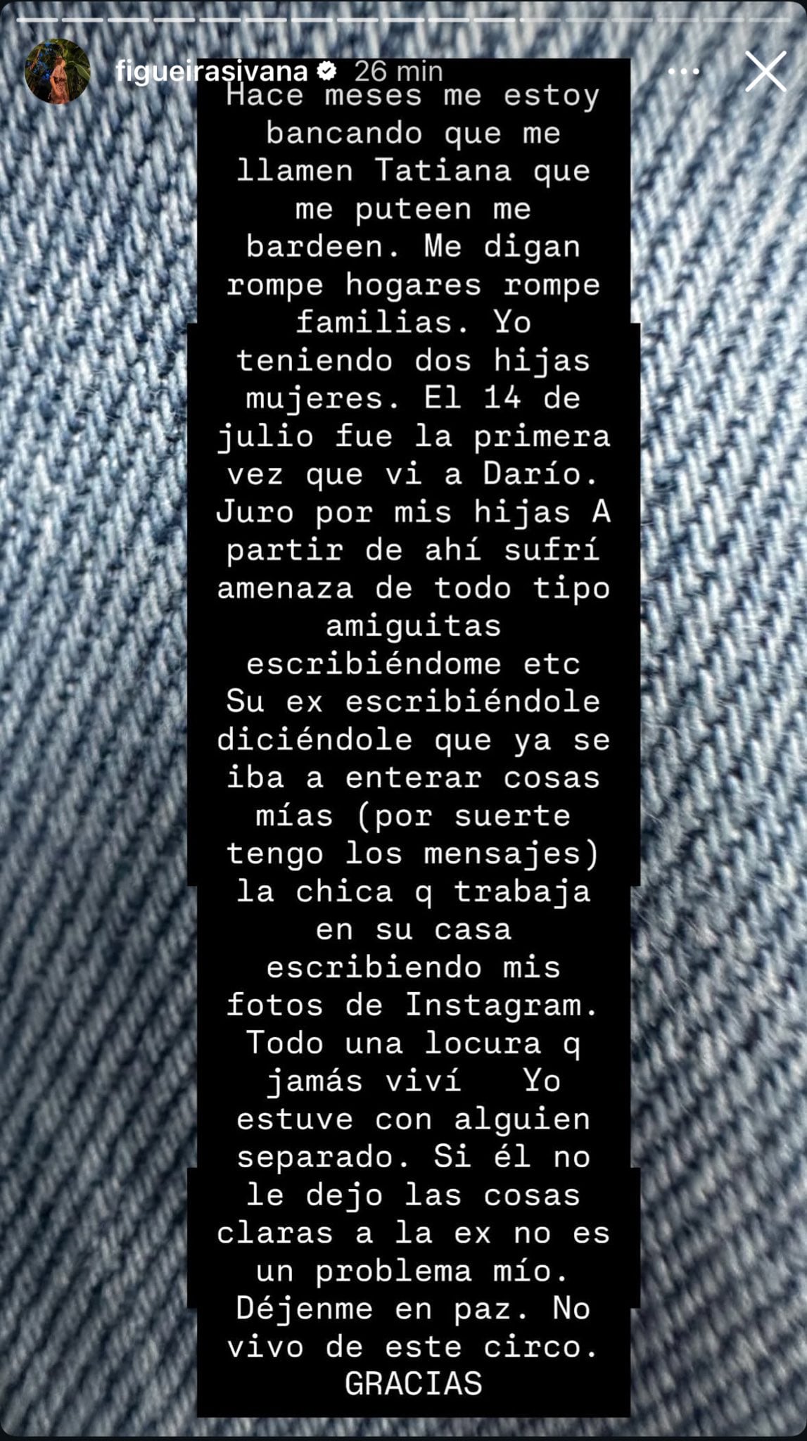 El descargo de Ivana Figueiras contra Chechu Bonelli por su relación con Darío Cvitanich