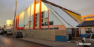 Natatorio Municipal “Eva Perón”: las obras realizadas en el techo se encuentra en su etapa final