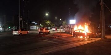 Afortunadamente, los jóvenes salieron ilesos.