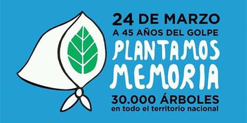 La APDH invita a la población a sumarse a la plantación de 30 mil árboles.
