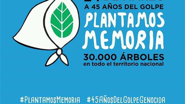 La APDH invita a la población a sumarse a la plantación de 30 mil árboles.