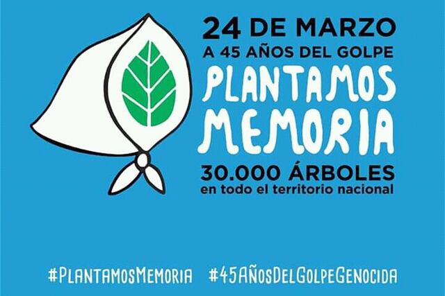 La APDH invita a la población a sumarse a la plantación de 30 mil árboles.