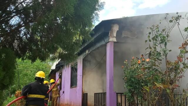 Dos viviendas se incendiaron en la zona rural de San Pedro