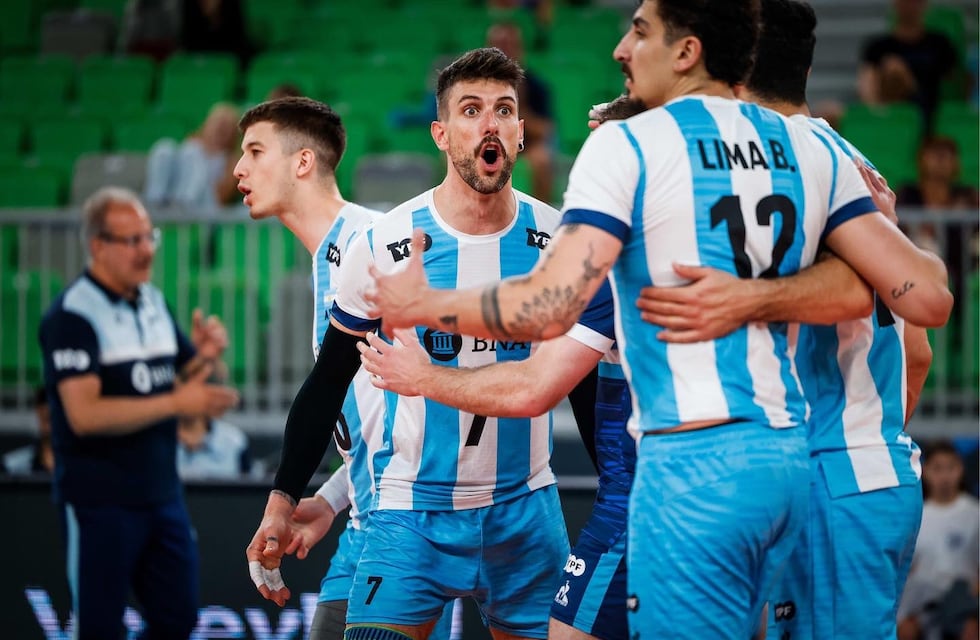 Mundial de Vóley: Argentina tuvo un partido difícil pero pudo superar 3-2 a Egipto y avanzó a octavos