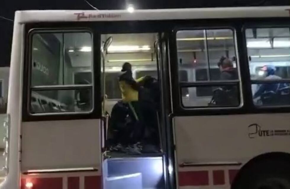 Cinco jóvenes se trenzaron a golpes en un colectivo de la Red Tulum