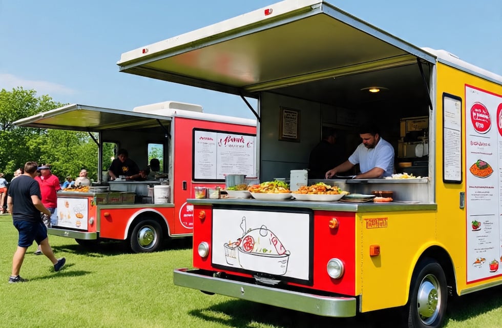 Con islas de food trucks y desfile de caballos, una exposición aterriza en Córdoba