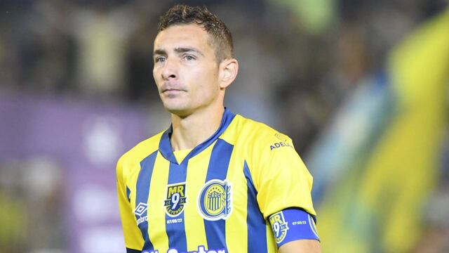 Marco Ruben juega su último partido con Rosario Central