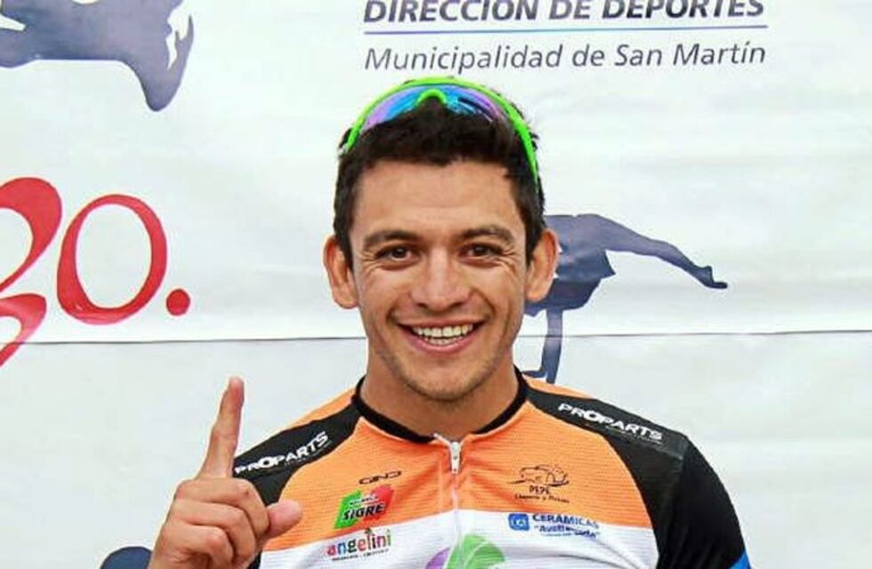 Mauricio Páez, el ciclista de Tunuyán que integra el equipo de San Juan