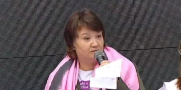 Gloria Romero, la madre de Cecilia Strzyzowski, repudió la marcha que se hizo en favor de Emerenciano Sena.