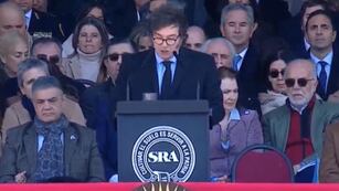 El Presidente habló en la exposición agroindustrial y ratificó su lazo con el sector.