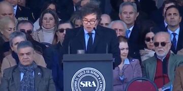 El Presidente habló en la exposición agroindustrial y ratificó su lazo con el sector.