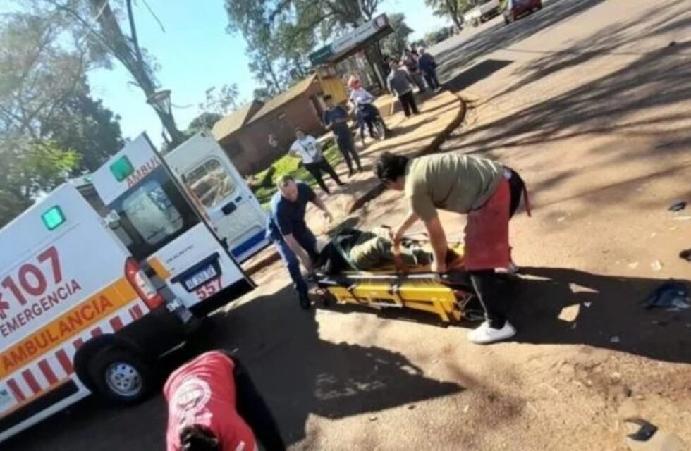 Un hombre resultó gravemente herido luego de un siniestro vial en Eldorado