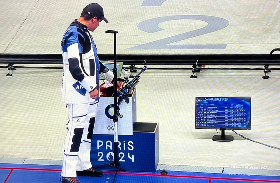 Julián Gutiérrez y un meritorio diploma olímpico