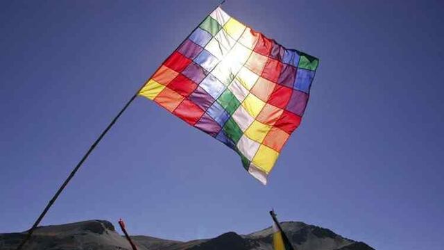 Colores propios. Wipala, el estandarte símbolo de los pueblos originarios.