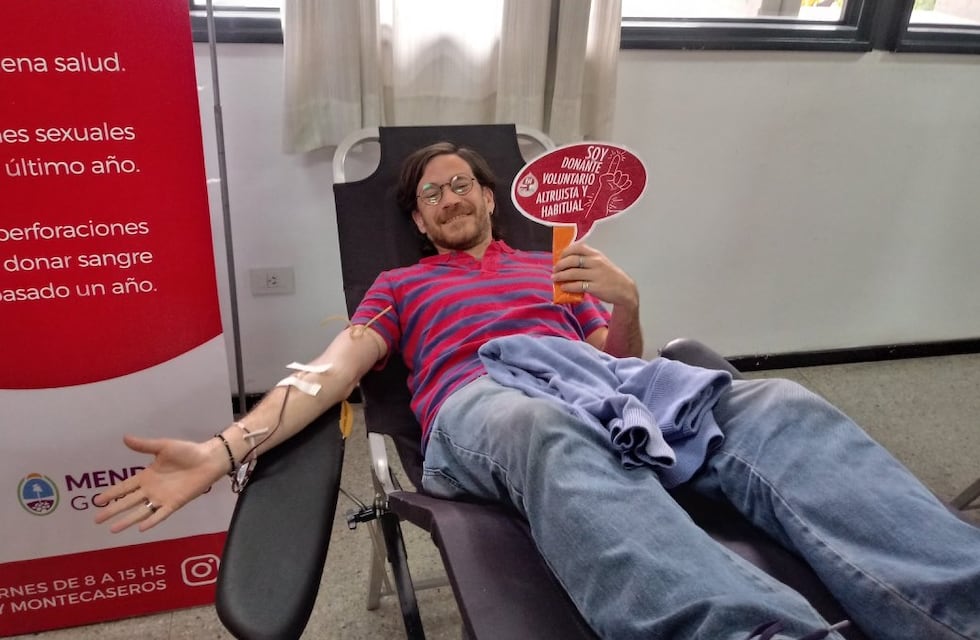 Mendoza se suma al Día Mundial del Donante de Sangre