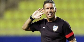 Simeone dijo hace un tiempo que el Atlético de Madrid es su lugar en el mundo. (Foto: AP)