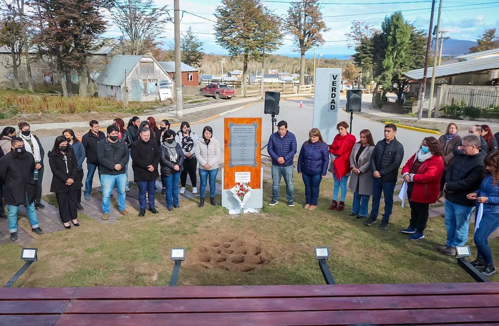 Tolhuin: Se inauguró el primer espacio por la Memoria, la Verdad y la Justicia