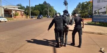 Oberá: detienen a un individuo y recuperan objetos robados.