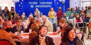 Se realizó una cena aniversario por los 30 años del hogar de día.