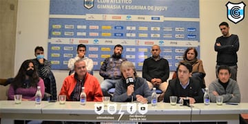 Juan Brajcich asumió como nuevo presidente del club Gimnasia y Esgrima de Jujuy.