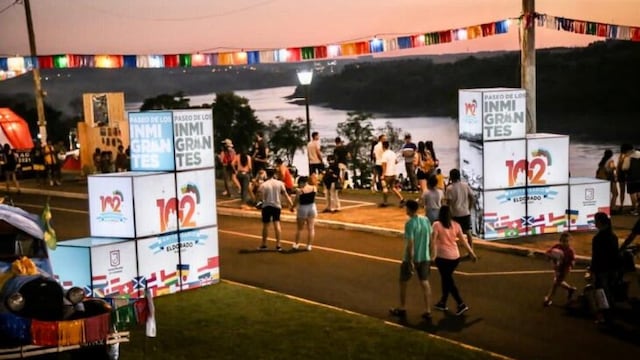 102° Aniversario de Eldorado: más de 12 mil personas recorrieron la Costanera Eduviges Markovics.