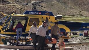 Una andinista bonaerense de 35 años fue rescatada en el Cerro Aconcagua.