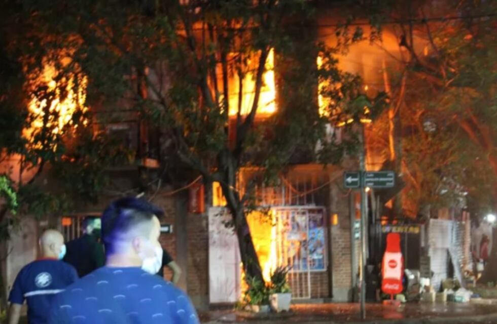 Se incendió una histórica despensa en Posadas