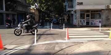 Nuevos cruces peatonales en el centro de Rosario