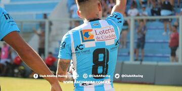 Con gol de Franco García, Racing gana en Rafaela y se toma revancha de la derrota sufrida ante Deportivo Madryn. (Prensa Racing)