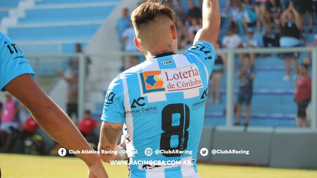 Con gol de Franco García, Racing gana en Rafaela y se toma revancha de la derrota sufrida ante Deportivo Madryn. (Prensa Racing)