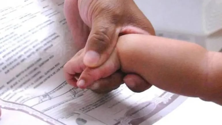 Registro de nombres en Argentina.