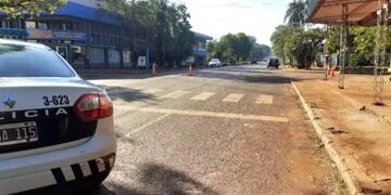 Accidente vial en Montecarlo: una octogenaria fallecida.