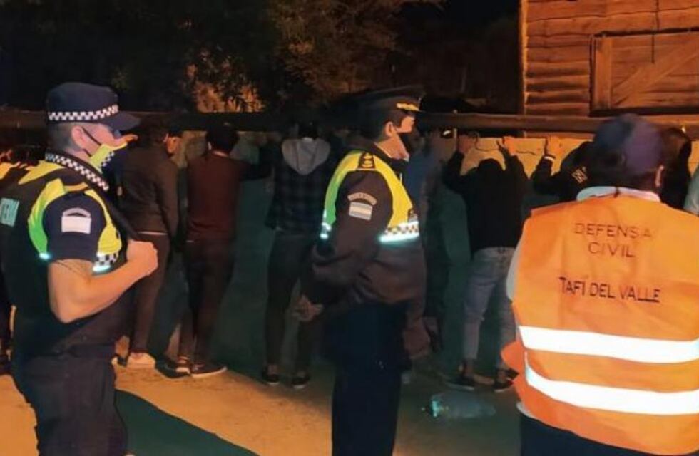 Seis fiestas clandestinas fueron desarticuladas durante el fin de semana en Tafí del Valle
