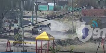 Detuvieron al tirador, acusado de balear a un conductor.