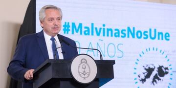 Alberto Fernández se refirió a la soberanía argentina sobre las Islas Malvinas.